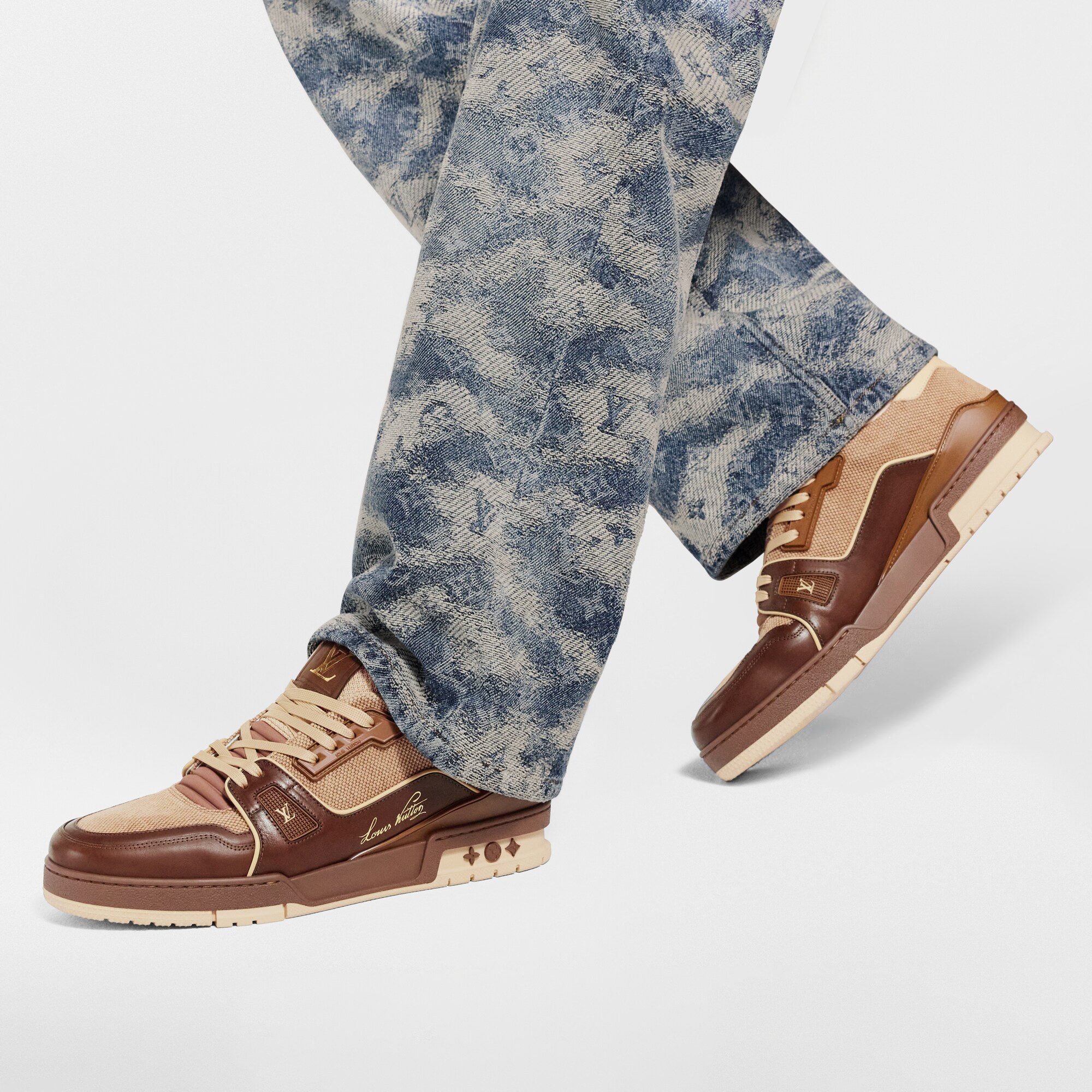 LV Trainer Sneaker - Men - Shoes | LOUIS VUITTON ®